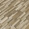 Msi Casa Blend 3D Ledger Panel SAMPLE Honed Natural Travertine Wall Tile ZOR-PNL-0082-SAM - alternate 4